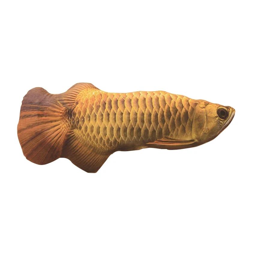 3D Simulation Cat Favor Fish Dog Toys Plush Stuffed Fish Shape Cats Padded Toy Catnip Scratch Board Scratching Post For Pet