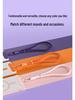 Adjustable Length Anti-Theft Mobile Lanyard with Stainless Steel Clip