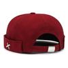 Metal X Logo Beanie Hat Vintage Brimless Skullies Cap Leisure Casual Melon Caps  Streetwear