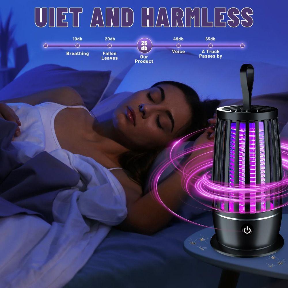 Mini Insect Trap Light Intelligent Mosquito Killer USB Mosquito Lamp in-vehicle Use