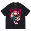 230 g/m² 100% Baumwolle Spy x Family V1 Forger Druck Unisex Schweres Baumwoll-T-Shirt