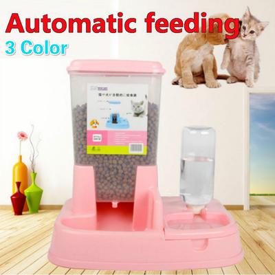 Automatic Feeder Pet Dog Bowl Automatic Drinker Pet Supplies Cat Dog Food Bowl