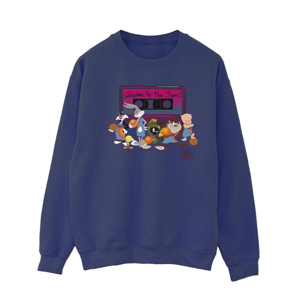 Space Jam: A New Legacy Womens/Ladies Team Cassette Sweatshirt