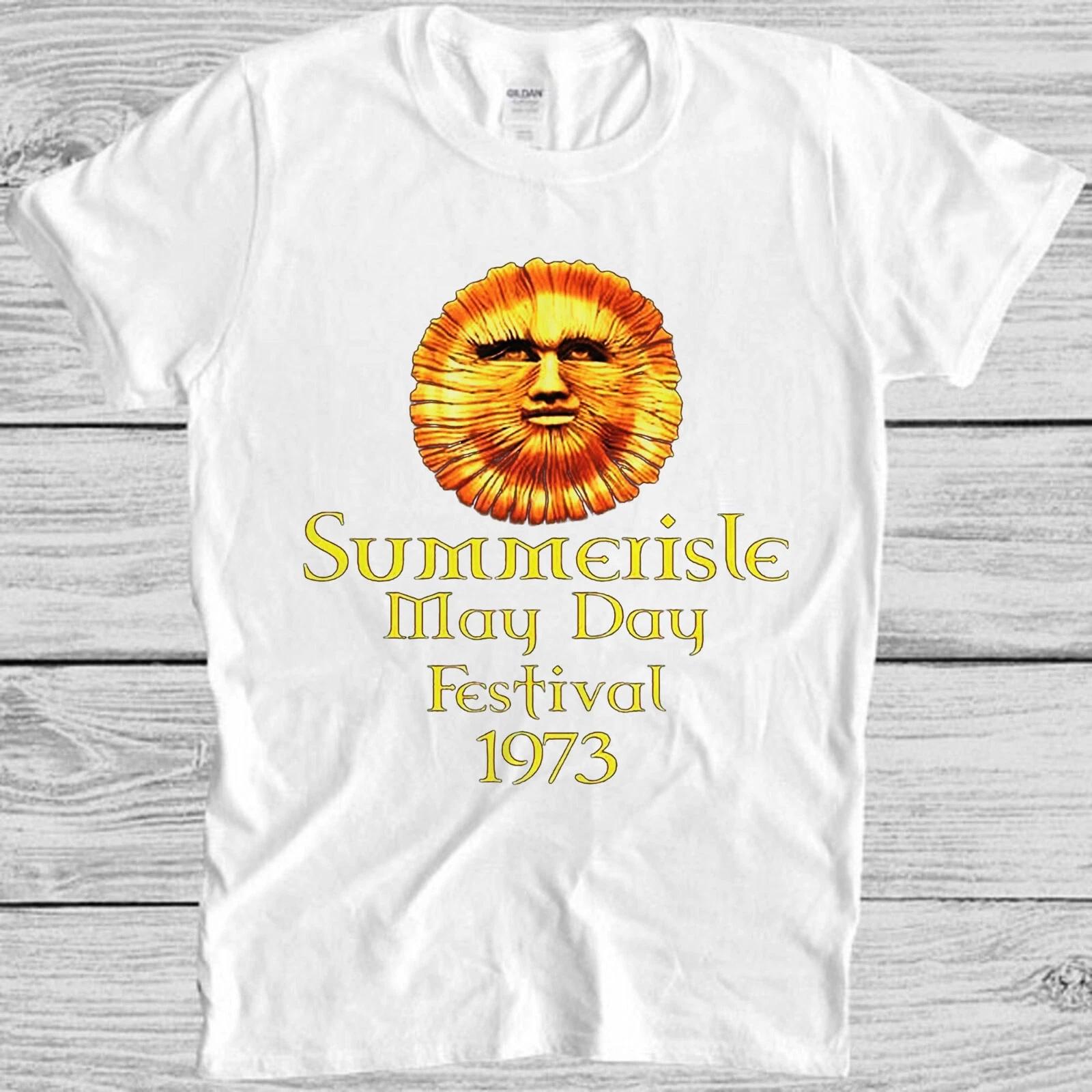 Summerisle May Day Festival 1973 The Wicker Man Movie Horror Tee T Shirt M1102 L