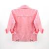 Women Coat Solid Color Slim Fit Close-fitting Young Style Wear-resistant Half Sleeve Buttons Single-breasted Easy to Match Women Jacket Female Clothes