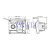 12V&24V  3-WAY  SWITCH PANEL FOR BILGE PUMP  Bilge Pump Control Switch Marine Panel Switch Automatic Pump
