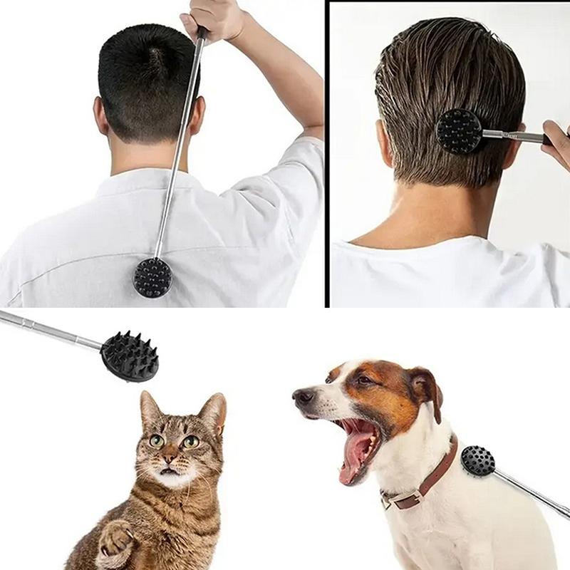 1Pcs Back Scratcher Telescopic Scratching Back Scratcher Massager Kit Scraper Extendable Telescoping Itch Massage Relaxation