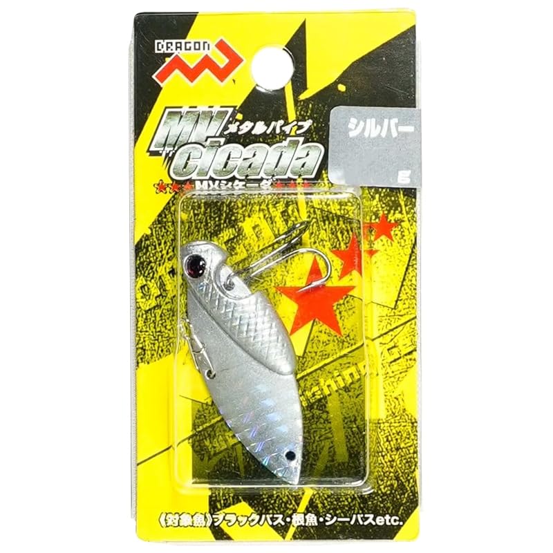 

MARUSHINGYOGU (Marushin fishing gear) dragon MV Cicada(MV Cicada) silver 14g