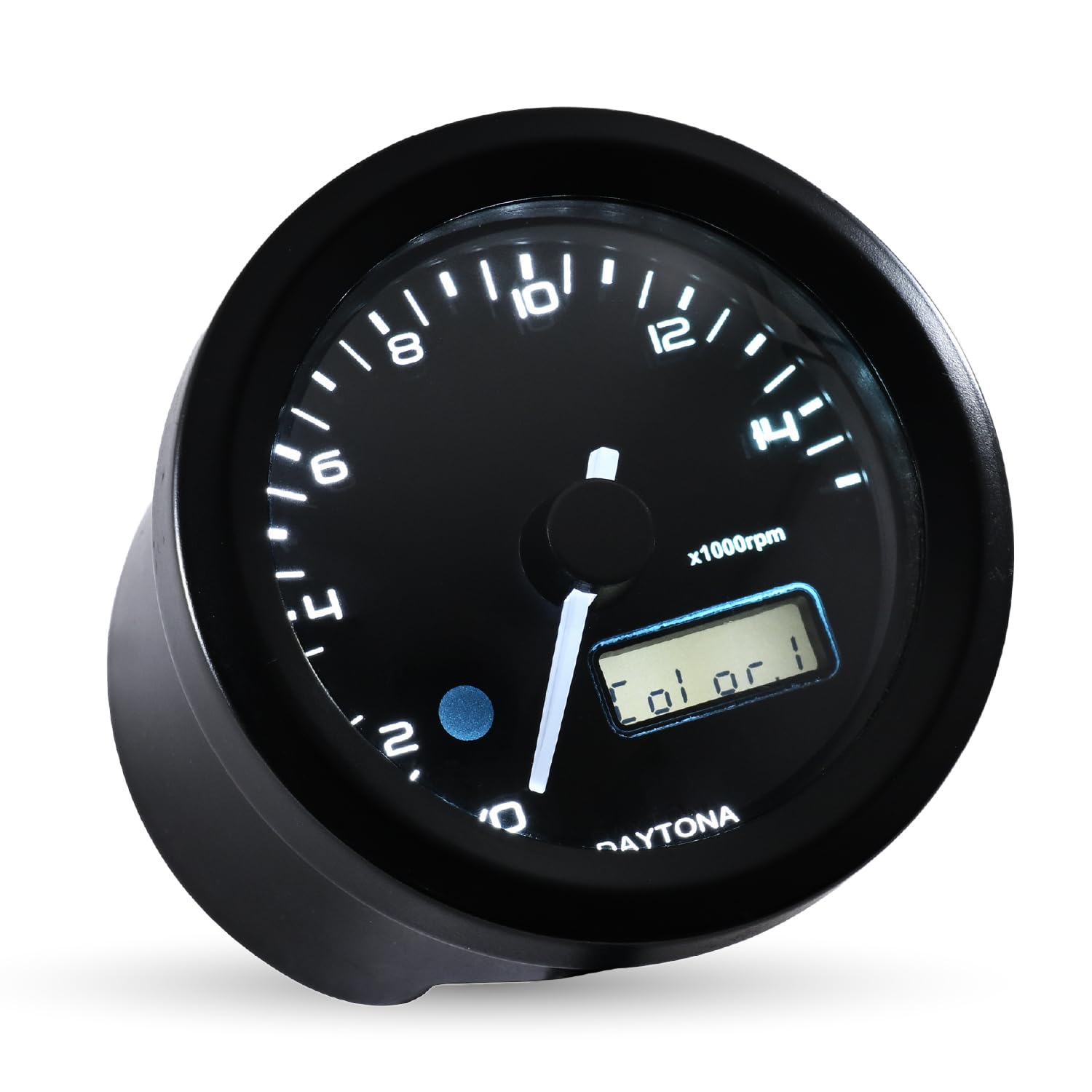 

Электрический тахометр вольтметр для мотоцикла Daytona VELONA, черный цвет, светодиодный дисплей 15000 об/мин, 44199, корпус/3 48 чёрный