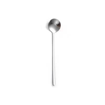ZISIZ Stainless Steel Small Round Dessert Spoons