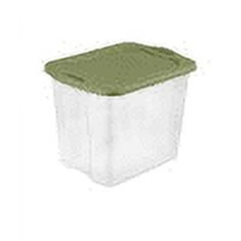 95 Quart EZ Carry Clear Storage Bin Full Grip Handles Ideal Clothing Bedding Organizing Home Office Stacking BPA-Free