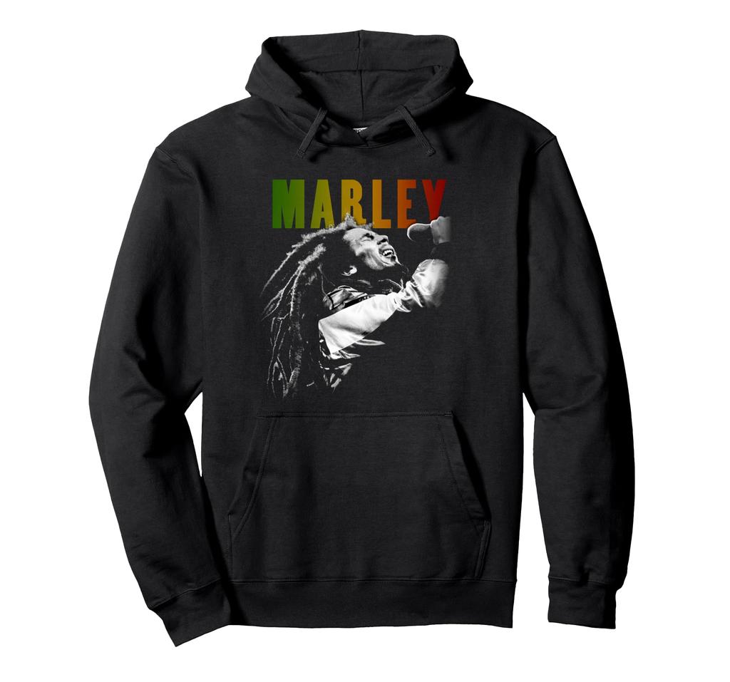 Bob Marley Rastaman Vibration Wash Hoodie