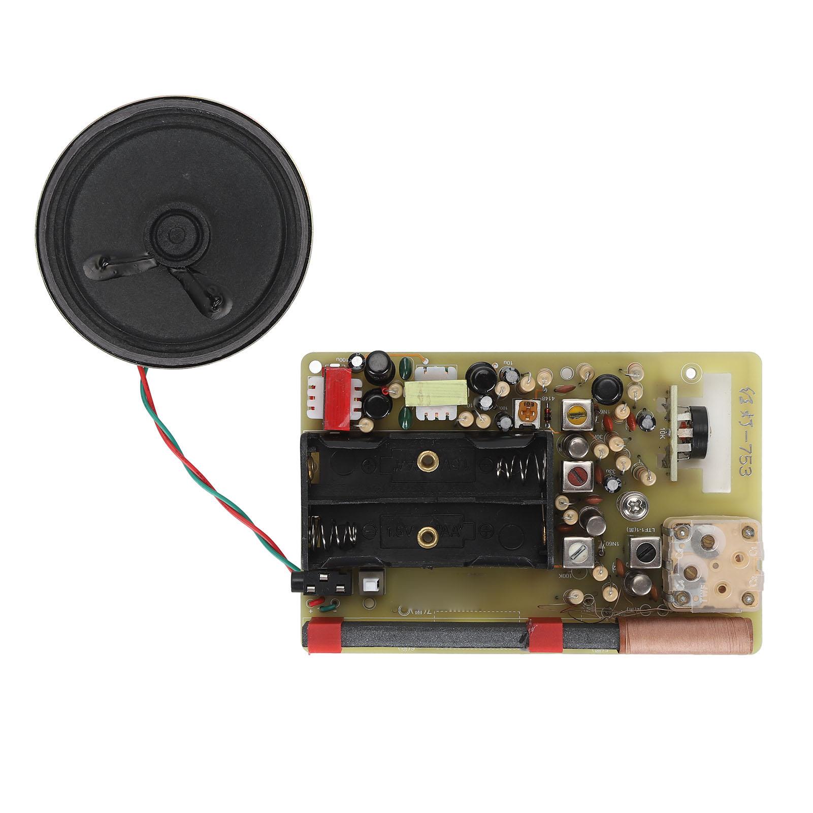 

Набір для паяння радіостанцій DIY Professional Red Light Version 535‑1605kHz 8W Radio Module DIY Kit for