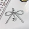 INS Wind Sweet Pearl Bow Bag Pendant Love Pendant Phone Pendant Girl Heart Phone Chain