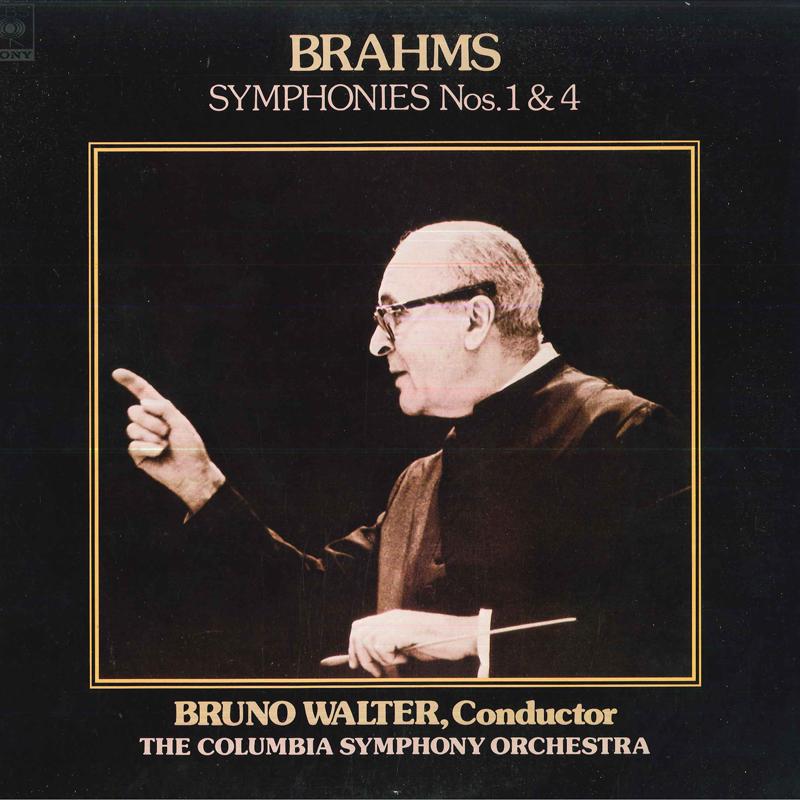 

LP Record BRUNO WALTER(COND.)/COLUNBIA SYMPHO - Brahms/Symphonies Nos.1 & 4 30AC8378 CBS SONY Japan Classical Used