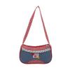 Cute Checkered Handheld Handbag Underarm Bag Sweet Women's Simple And Fresh Fashion Casual Commuting Shopping Shoulder Bag