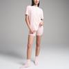 SKIMS Valentines Day Collection SS25 Boyfriend T-Shirt Solid Casual Fashion Pullover Short Sleeve Tee Unisex tops Barely-Pink AP-TSH-0462-BPK