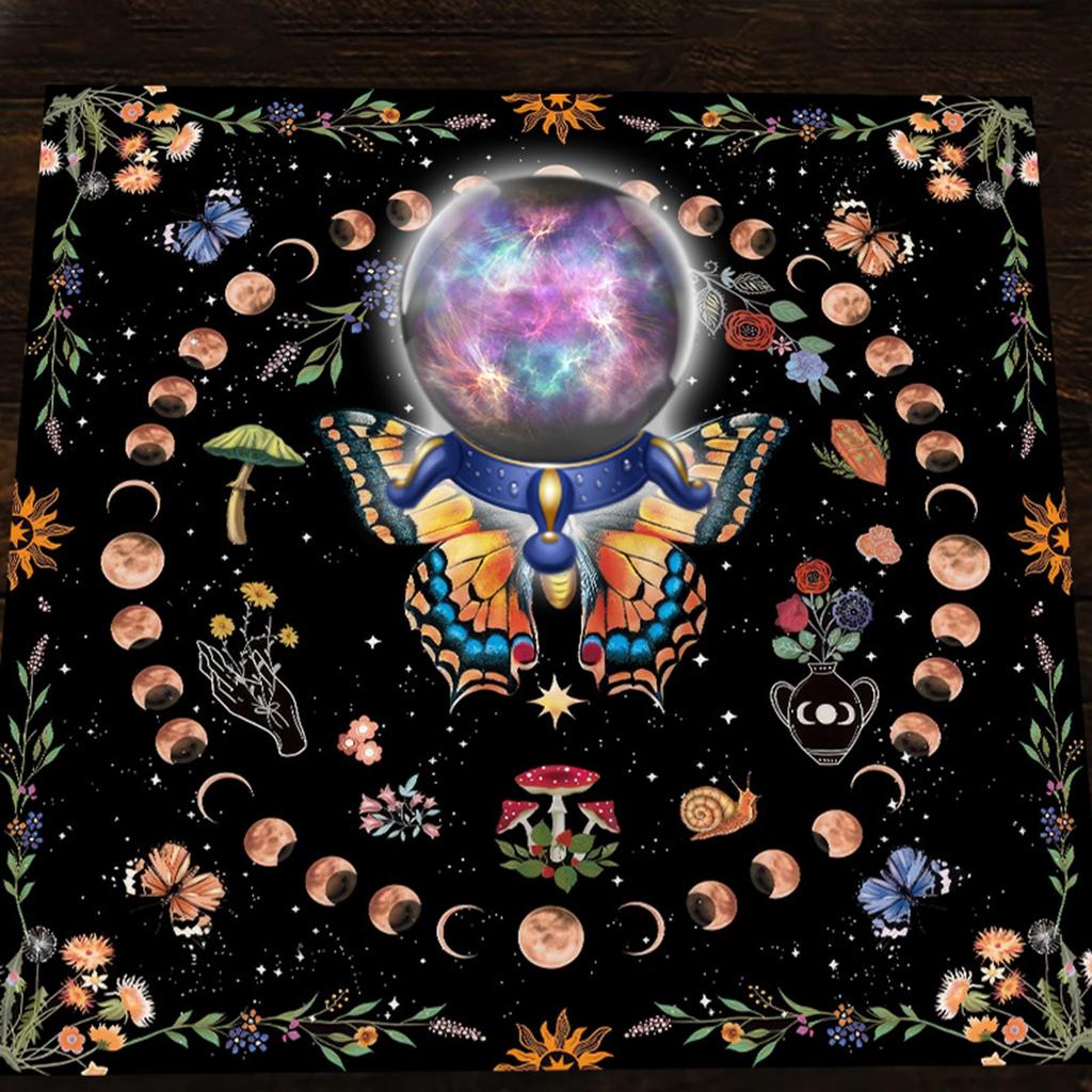 Astrologie Tarots Tisch Altar Tuch Metaphysische Brettspiel Matte Pendel Wahrsagung Altar Tischdecke Brettspiel Karte Pad