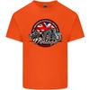 British Motorcycle Union Jack Flag Biker Chopper Unisexs Light Cotton TShirt