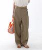 LOVENTINA Barrel Line Pants_Beige