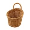 Woven Wall Mount Basket for Kitchen Organization Vegetables Plants Small Items