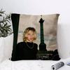 Rapper NNettspend Cushion Cover Eco Linen Pillow Case  DoubleSided Print Breathable  Durable Hidden Zipper Home Decor Gift