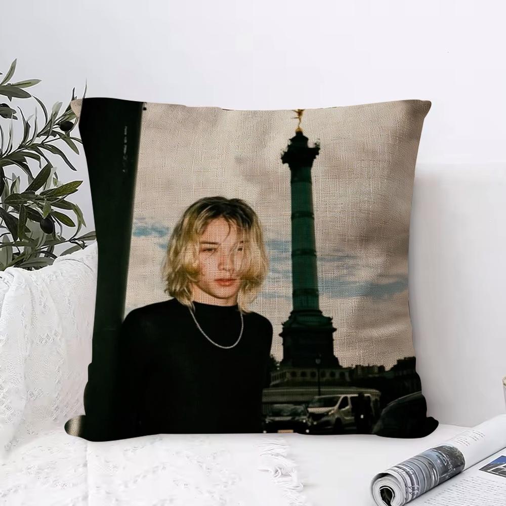 Rapper NNettspend Cushion Cover Eco Linen Pillow Case DoubleSided Print Breathable Durable Hidden Zipper Home Decor Gift