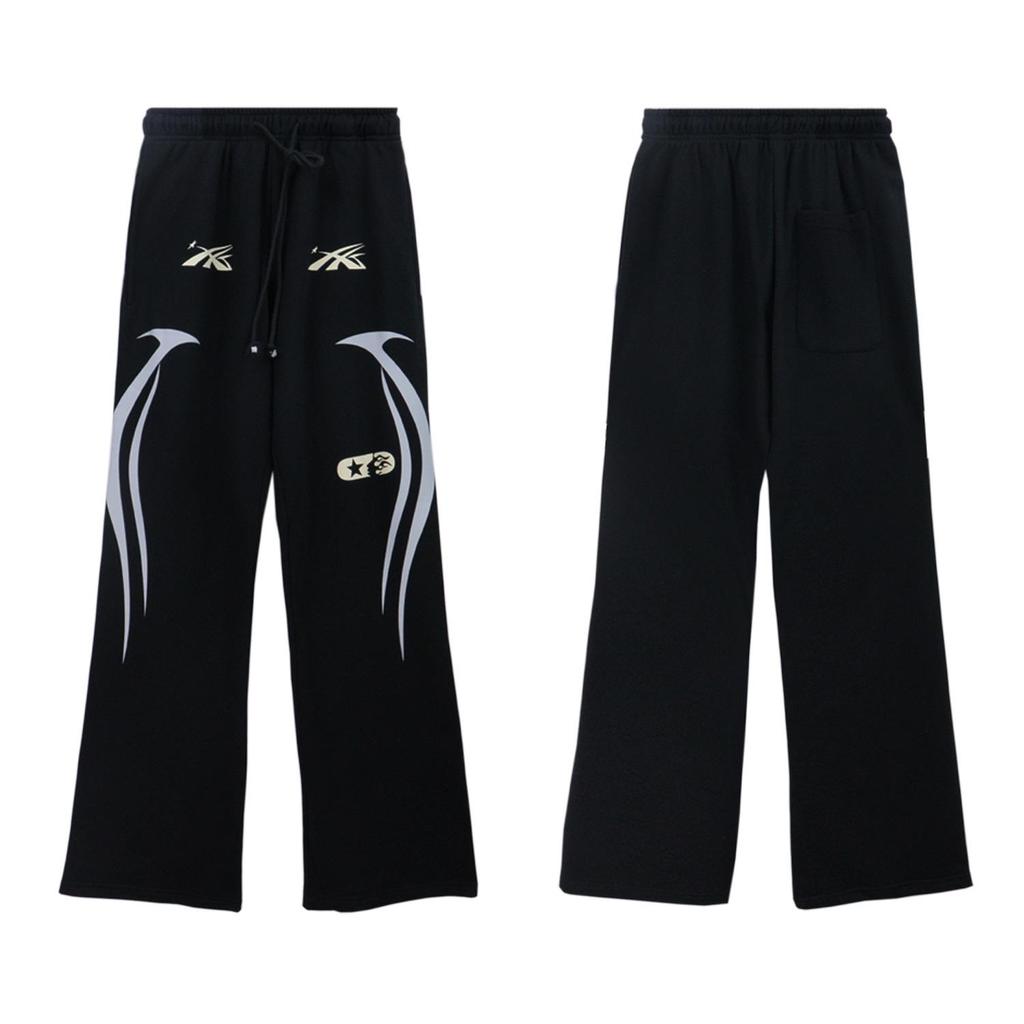 Hellstar Print Retro American Logo Hooded Sweatshirt