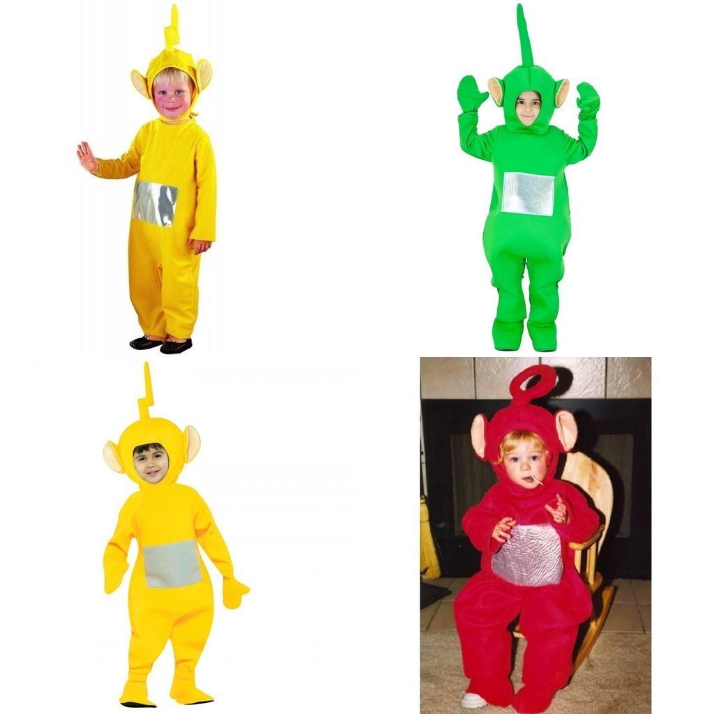 Teletubbies Costume Cosplay Birthday Halloween Party Children Cartoon Bodysuit