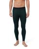 DANISH ENDURANCE Merino Wool Base Layer and with or Without Front Dark Size L Men's Tights, Breathable, Antibacterial, Odor-Resistant, Opening, Green,