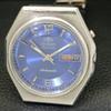 JAPAN VINTAGE ORIENT AUTOMATIC 46941 MENS BLUE COLOR DIAL WATCH a500734-5 R154-a500734
