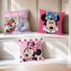cartoon art pink cute m-Minnie Mouse Comfortable soft Pillow Case for Sofa Living Room Home office Decor Protective Covers