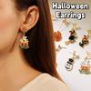 Enamel Ghost Ear Studs Star Pumpkin Dangle Earrings Cute Halloween Earrings  Party
