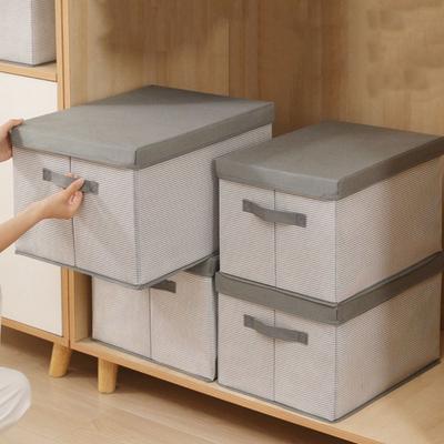 Large Capacity Cover Clothes Storage Box Folding Dust-proof Clothes Quilt Storage Box Moisture-proof Space Saving