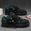 Men's Platform Lace Up Shoes Flat 2024 Autumn Thick Soles Sport Tennis Shoes Student Casual Vulcanized Shoes Zapatos
