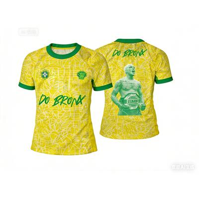 Do Bronx Charles Oliveira Estate Uomo BMF Maglietta Sportiva Oversize Traspirante Asciugatura Rapida Allenamento MMA Fitness Pugilato T-shirt
