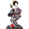 Bambole Geishe Giapponesi Decorative da 12 Pollici Figura Kimono per Decorazione Soggiorno e Ufficio O Regalo Culturale