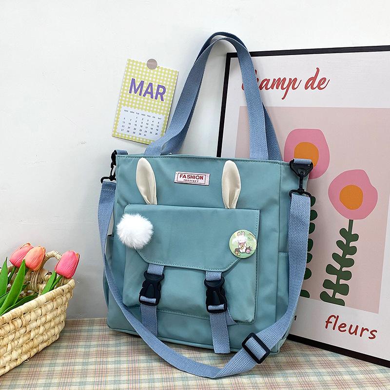 Junior High School Students Make-up Handbag, New Women's Bag, Fashionable and Sweet, Large-capacity Messenger Bag