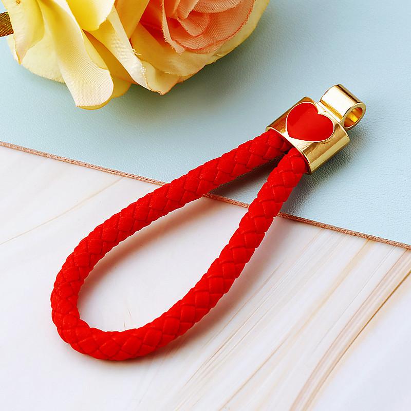 Rope Red Elegant Keychain With Classic Christmas Bell Unique Gift For Any Celebration