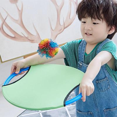 Children Toys Outdoor Game Sensory Training  Bouncing Ring Elastic Ball Plate Children's Throwing and Catching Toys Beach Balls