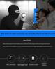 Wireless Infrared Motion Sensor Alarm for Doors and Windows