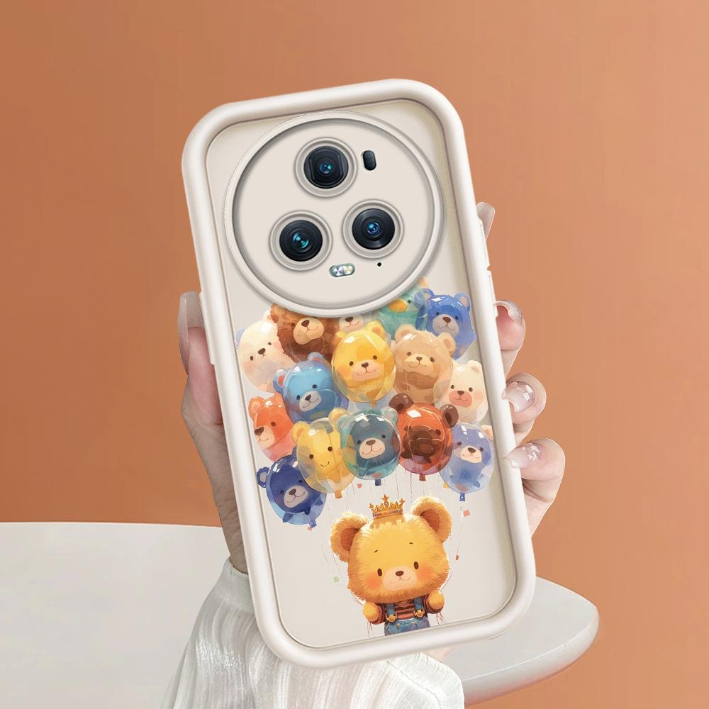 Weiches Silikon-Telefongehäuse mit quadratischem Leiterdruckmuster, vollständige Kameraabdeckung, stoßfeste Gummischutzhülle für Huawei Honor
