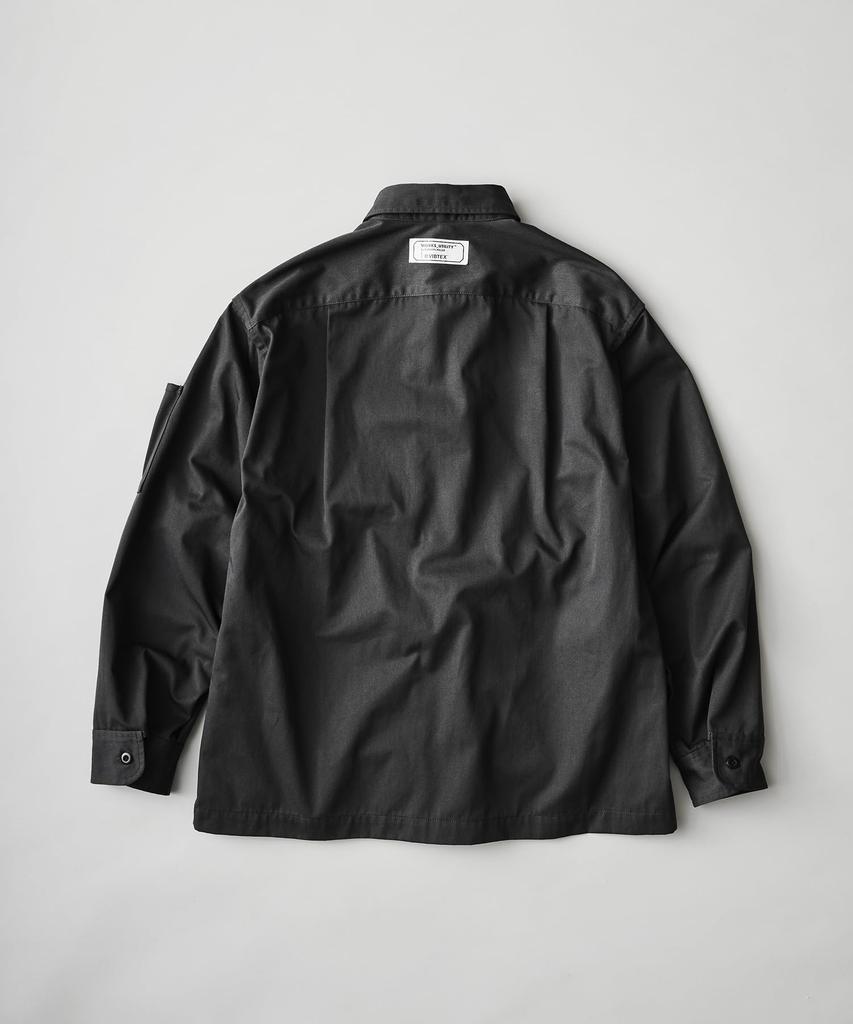 GORDON MILLER Unisex Work Shirt VIBTEX Size 1 M Size Charcoal Gray 1767072 WORKS_UTILITY (JP Equivalent)