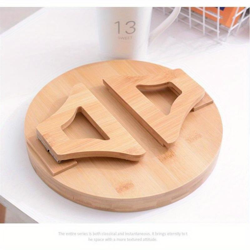 Sofa Tray Table Sofa Armrest Clip-On Tray Natural Bamboo Sofa Tray Practical TV Snack Tray for Remote Control Coffee Snacks