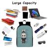 Travel Laptop Backpack, Fits 15.6 Inch Notebook, with Multiple Organizational Compartments for Teen Student Business Work P2574