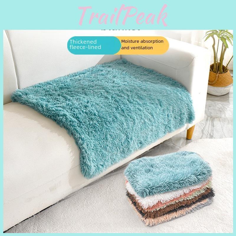 Puppy Pet Dog Cat Plush Fabric Blanket Bed Soft Fluffy Warm Throw Sofa Pad Mat