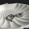Серебряные серьги с фианитами (2184225)