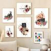 Black Nail Tech Manicure Pedicure Wall Art Canvas Painting Nordic Fashion Poster And Prints Wall Pictures For Beauty Salon Decor