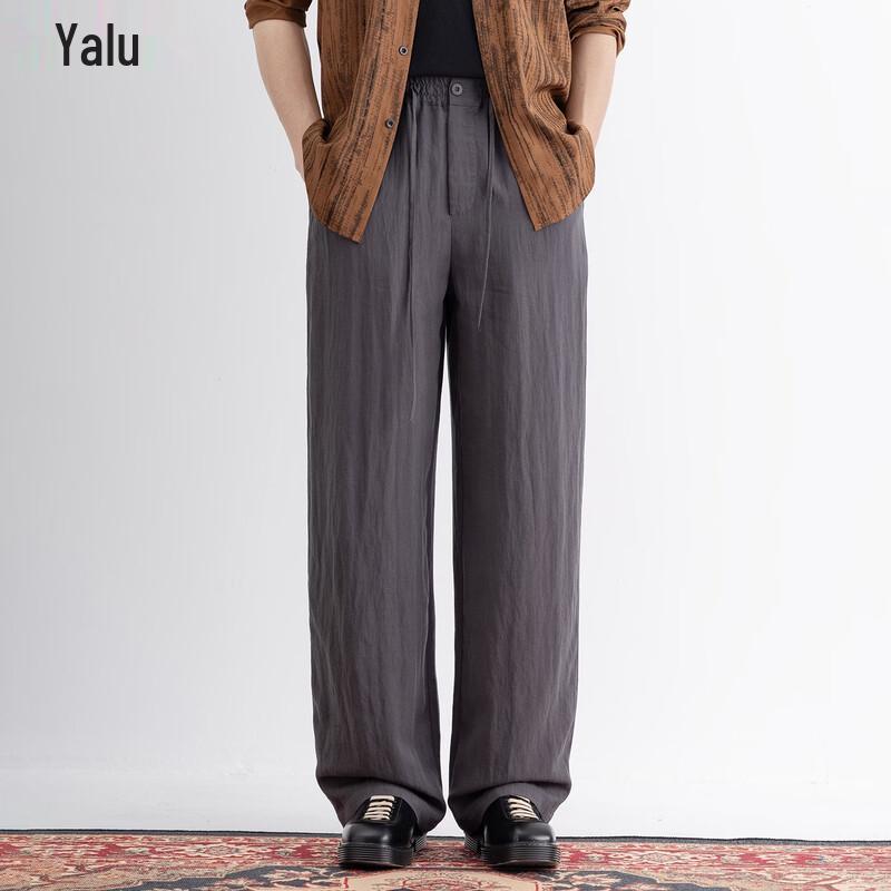 Men s Premium Tencel Linen Blend Casual Pants L