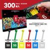 SEEK produtos Cabo 300 6 50 peças 1 peça com armazenamento grande capacidade Abraçadeiras, peças, cores, cada, 200mm, cada, caixa/estojo fácil de remover,